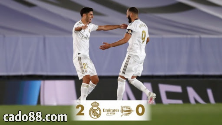 La Liga – Real Madrid 2-0 Alaves dẫn trước 4 điểm, Benzema vượt qua Asencio để phá vỡ bàn thắng